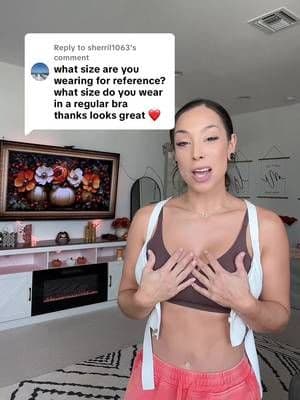 Replying to @sherril1063 I’m really gonna have to go get myself sized so I know exactly what size I am lol 😂 #halarapushup #halaraeveryday #tiktokshoplabordaysale #tiktokshopcreatorpicks #ttsfashionfam @Halara_official