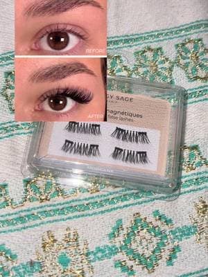 Si tu galères encore avec la colle à cils, cette vidéo est pour toi 😅✨ Faux cils magnétiques Peggy Sage — marque française, 12,90€ @Peggy Sage #fauxcilsmagnétique #fauxcils #beaute #tiktokshop