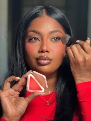 @pradabeauty @influenster The Prada Beauty touch cream to powder blush in cherry is just cheffffffff kisss 😍😘😘🤌🏽 #gifted #influenster #pradabeauty #pradablush #fypp