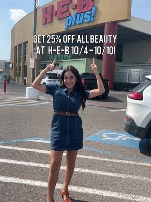 #ad Run amigas, you can also take advantage of the 25% off all beauty sale at @H-E-B from 10/4-10/10! 💓🫶🏼Use promo co