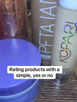 Rating products would a simple, yes or no let’s go #TikTok #TikTokShop #TikTokCreator #TikTokShopSpringGlowUp #Trend #Viral #Self-care #Beauty #SkinCare #ArmCream #NeckCream #FacialSpray #Sunscreen #Beauty #Makeup #MakeupDolls #MakeupQueens#SkinCare #CareCare #BodyCare #StayHomeMom #Housewife #JackOfAllTrades @Gopure @Kopari Beauty #gopure #kopari