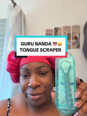If you’re not scraping your tongue daily… you’re missing out 👀✨@GuruNanda LLC #G#GuruNandaT#TongueScraperOralCareRoutine #dfyd #tiktokshopexclusive