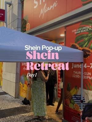 Thank you @SHEIN US and @SHEIN Campus for the invite to the 4th Annual SHEIN Campus Retreat. If you're in Miami, stop by