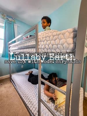 Kids need sleep and rest for thwir development which is why i love how thick and comfortable these mattresses are!! Save 15% with code: chrysalis @LullabyEarth These are so comfy, I want them for myself 🤣🤣 #kidsmattress #mattress #bettersleep #kidsoftiktok #momofthree #lullabyearth #gifted #development #momhack