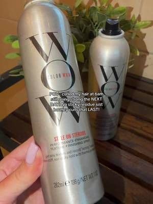 Honestly - this is one of my hero hair care products. My curls normally just drop out but with this before I style it. It’s a complete game changer. No sticky residue. No funny texture. I can run my fingers through my hair and the curls still stay! ##colorwow##hair##curls##hairtransformation##TikTokMadeMeBuyIt
