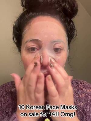 @paparecipe US masks are so good and THERE ON SALE BOX OF 10 HURRY #SHEETMASKSFORHYDRATION #HONEYSKINCARE #affordablestockingstuffers #tiktokmademebuyit #tiktokshopblackfriday