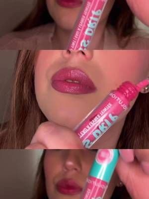 Obsessed with this lip stain 💋💄😍 so natural but so pretty @Makeup Revolution #KissDrip #Liptint #RevolutionBeauty #Ad