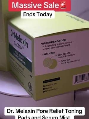Massive sale #drmelaxin #porecleansing #tiktokshop #tiktokmademebuyit