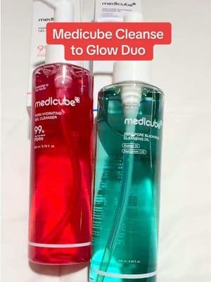 If you’re not double cleansing… you might have clogged pores. 👀 I switched to the @medicube global Cleanse to Glow Duo and my pores have NEVER felt clearer. 🫧 Melts makeup + sunscreen 💧 Deep cleans without drying ✨ Leaves skin smooth & glowing This combo will change your cleansing routine. 👇Tap the orange cart now and grab this deal before the sale ends. 🚨 #doublecleansing #kbeautyskincare #glassskinroutine #viralskincare #tiktokshopfinds