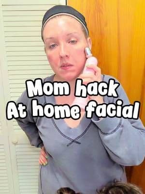 POV: you turn your kids’ tooth-brushing time into a mini facial. Moms will multitask anything 😂 Medicube 3 step cleanse, contour, boost routine. #tiktokshopfinds #momlifehack #skincareroutine #medicube #momsoftiktok
