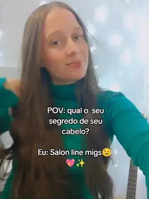Salon line arrasou @Salon Line #heymigssl #cabeloslongos #PaidPartnership #explore #creatorsearchinsights