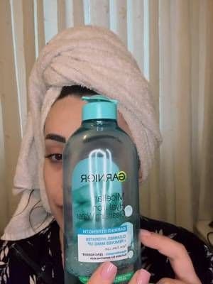 Nothing feels better than fresh hair & clean skin 🤍 @Garnier UK @lizearlebeautyco #cleangirl #Ad #skincare #fy