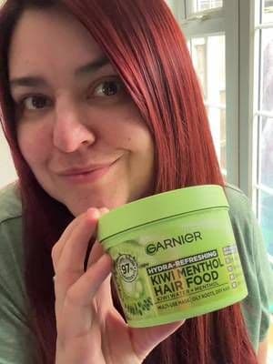 Trying the NEW Garnier Kiwi Menthol Hair Food 🥝 I have used Garnier Hair Food masks for a long time and usually reach for the Papaya or Banana ones, so I was really excited to try the new Kiwi Menthol version. This one is actually perfect for my hair because I have an oily scalp but dry ends, and it is designed to help balance exactly that. In this video my hair is freshly washed but already dry, and I apply a small amount to my lengths and ends as a leave in treatment to smooth and refresh them. This mask is a 3 in 1 product, so you can use it in different ways depending on what your hair needs. I also like using it in the shower as a quick conditioner, or leaving it on longer as a nourishing hair mask. My favourite way is applying a small amount to the lengths and ends as a leave in treatment. It helps my hair feel soft and smooth without weighing it down. @Garnier UK #AD #KiwiHairFood #haircare #HairFoodSwitchUp #glow_with_ania