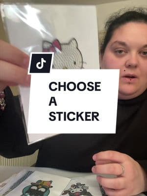 CHOOSE A STICKER!! @Craft Buddy UK #tiktokmademebuyit #sanrio #springdeals #hellokittystickers #chooseasticker