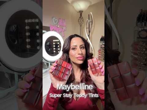 Maybelline Super Stay Teddy Tints 💕 #maybelline