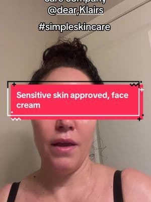 If you don’t know this brand and you have sensitive skin, you need to their entire line is designed to be empathetic to those of us that have sensitive skin, regardless of age race, gender, or skin type this works for everybody and sensitive skin is the leading focus leading with empathy @dear, Klairs #sensativeskinfacecream #tiktokshopcreatorpick #tiktokshopholidayhaul #sensativeskin #klairs