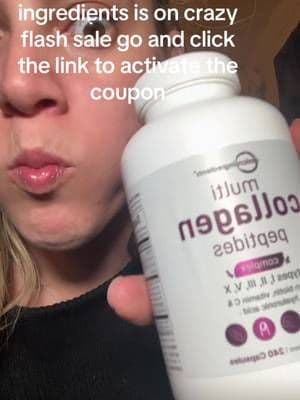 Multi collagen peptides by micro ingredients, vitamin C, hyaluronic acid and biotin#TikTokShopBlackFriday #tiktokshopcybermonday