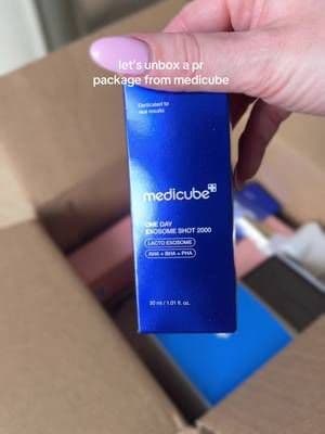 sooo excited for this one 🥰 #medicube #koreanskincare #prpackage #kbeauty #unboxing