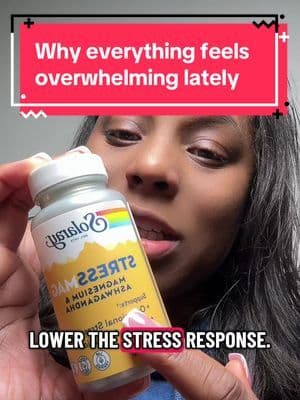 Not burnout. Not hormones. Your stress response is stuck “on.” #solarayzhounewarrivals #tiktokshopstockup #stresssupport #magnesium #ashwagandha @Solaray