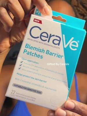 #GiftedbyCeraVe meet @CeraVe’s Blemish Barrier Patches 🤍 Thank you Miss Sarah V #ZfluencexCeraVe #CeraVeblemishpatches #Campustrendsetters