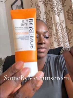 This @somebymi_my sunscreen is so good!!! #somebymi #somebymisunscreen #tiktokshop #fyp