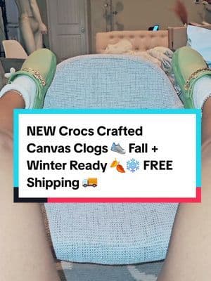 NEW Crocs Crafted Canvas Clogs 👟 Built for Fall + Winter 🍂❄️ All-day comfort, sleek style, and yes — FREE Shipping 🚚. Don’t miss this upgrade. … #fyp #abbydames #Crocs #CrocsStyle #CrocsOutfit #CrocsLove #CrocsTok #CrocsTrend #ComfyStyle #FallFashion #TikTokShopRestock #tiktokshopcreatorpicks #BahamianCreator #BahamianInfluencer #CaribbeanCreator #CaribbeanInfluencer #Austininfluencer #Austincreator #Texasinfluencer #Texascreator #UGC #TikTokpartner #blacktiktok #TikTokShopFallDealsForYou #AutumnLiving #TikTokShopBlackFriday #TikTokShopCyberMonday #SuperBrandClub #ViralOnTikTokShop #FentySuperBrandDay #susteassuperbrandday