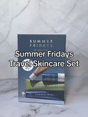 Packing for tomorrow’s trip and this @Summer Fridays Signature Travel Skincare Set is already a staple in my carry-on! It’s the perfect companion to keep my skin hydrated and glowing while on the go. ✈️💼 Who else loves a good travel-friendly skincare set? Let me know your must-haves below! #TravelSkincare #SummerFridays #GlowOnTheGo #SkincareEssentials #TravelReady Follow my shop @juliannmbrown on the @shop.LTK app to shop this post and get my exclusive app-only content! #liketkit #LTKTravel @shop.ltk https://liketk.it/4YWoQ