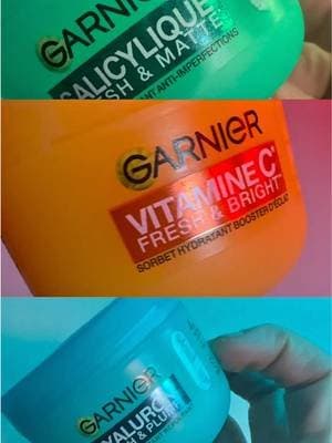 Le trio de crรจmes sorbet de @Garnier France Cette texture OMMMGGGGG!!! Ce gel-sorbet ultra lรฉgรจ, fraรฎs ร lโapplication, qui fond instantanรฉment sur la peau. Aucun effet gras, aucun film collant. Un fini mat veloutรฉ, toucher incroyablement doux. La peau est hydratรฉe, lisse et confortable dรจs les premiรจres secondes. Disponible en cliquant sur le petit panier โฌ๏ธ. #TikTokShop #garnier #Hydratation #glassskin #skincare