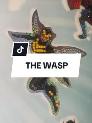 THE WASP #tiktokmademebuyit #disney100 #crystalart #disney100stickerbook #thewasp