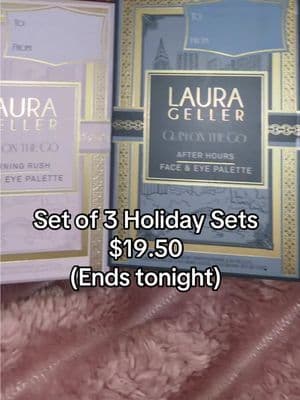 Laura Gellar’s glam on the go holiday sets. Limited edition #tiktokshopblackfriday #tiktokshopcybermonday #lauragellar #holidaysets #makeup @Laura Geller Beauty