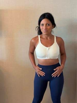 If your sports bra feels unbearable after your workout, you may not need less support. You may need support you can adjust. I start coaching at 4:50 AM, but my day does not end when camp is over. The SHEFIT Emerge adjustable sports bra lets me tighten the rib band and shoulder straps for movement, then loosen them for comfortable all-day support. It’s a wire-free, medium-impact sports bra with lightly padded cups and a customizable fit that moves with my day. Once you wear a customizable sports bra, it’s hard to go back. @shefit #ad #SHEFIT #EmergeSportsBra adjustable sports bra | medium-impact sports bra | wire-free sports bra | all-day support | women’s workout gear