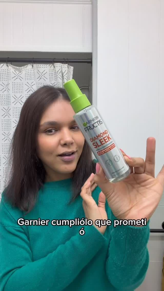 Tratando el nuevo producto de @garnierusa que ustedes opinan cumple lo que promete
#giftedbygarnier #diamondeffect #d