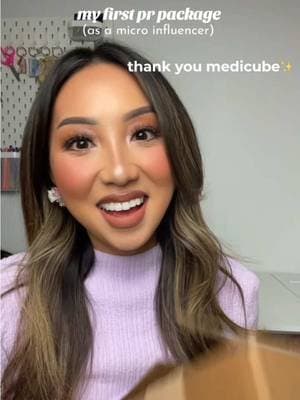@Medicube US THANK YOU!! I am so so excited to try these products. #medicube #unboxing #unboxingvideo #prpackage #prpackageunboxing #microinfluencer #microinfluencerpr #prpackageasasmallinfluencer #smallcreatorsontiktok #unboxinghaul #fyp