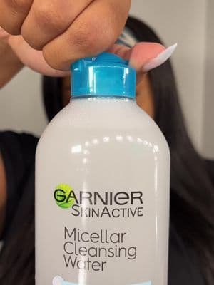I’m so late to using micellar water @GarnierUSA #giftedbygarnier #garniermicellarwater