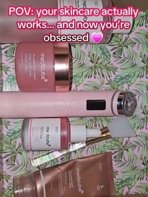 This viral K-beauty pink glass glow routine completely transformed my skin. As someone over 40, I wanted hydration, smooth texture, and a real glow—and this Medicube skincare set delivered. From toner to serum, collagen jelly cream, and the Pink Booster Pro device, this routine helps support radiant, healthy-looking skin with deep hydration and nourishment. The overnight collagen mask locks everything in for long-lasting results. If you’re looking for glass skin and a skincare routine that actually works, this is it. #festivalessentials #weeklydeals #tiktokshopcreatorpicks #tiktokshopstockup #Medicube