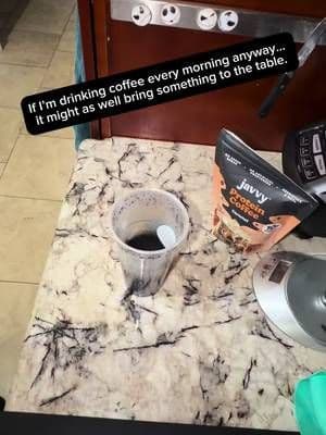 My coffee was already part of my morning. ☕️ So instead of adding ANOTHER thing to my routine, I upgraded something I was already doing. 10g protein + 80mg caffeine + caramel coffee = this makes sense for me. And YES, we’re trying it together because I bought this one myself. 👀 #JavvyCoffee #ProteinCoffee #HighProtein #IcedCoffee #tiktokshop