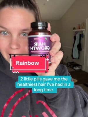 #hairgrowth #healthyhair #rainbownutrients #tiktokshopcreatorpicks #holidayhaul