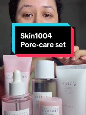 Experience the magic of long-lasting pore care from SKIN1004 Perfect POre Set which is on sale for 50% off now-grab yours before it’s gone! 🌟🌸@SKIN1004 US #SKIN1004 #tiktokshopcreatorpicks #koreanskincare #centella #perfectporeset