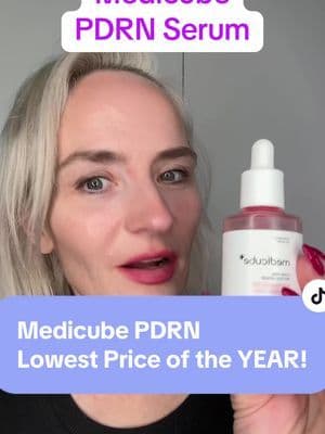 The price is SO good you better run!! This serum is incredible. Makes turning 47 next month easy! #medicube #tiktokshopblackfriday #tiktokshopblackfridaysale #glassskin #matureskin