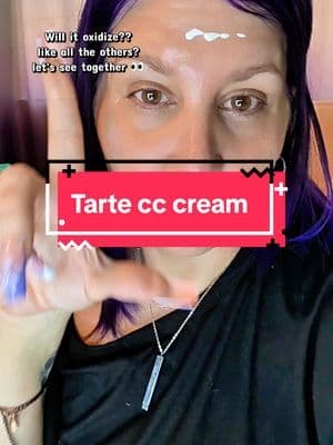 TARTE CC CREAM DOESNT OXIDIZE! #tarte #cccream #tiktokshopcreatorpicks