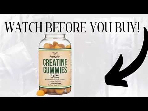 Great Tasting Creatine Gummies for Daily Use- Gifted