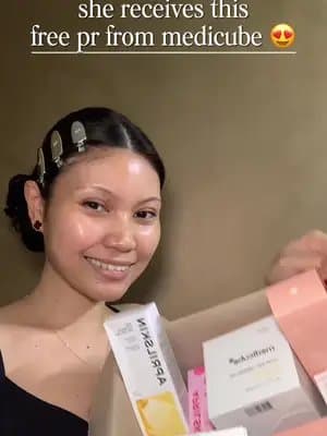 Excited for you guys 🥹💙 Sign up through this link to become a medicube ambassador: https://medicube-pro.com/sign-in #medicube #aprilskin #ambassador @medicube global