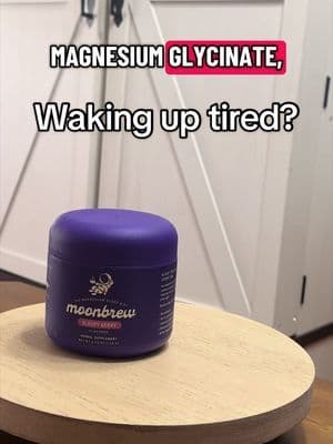 Magnesium glycinate hits different. If waking up tired feels “normal” lately… it might be time to change that. Sleepy Be