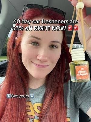 60 day car fresheners are less than $5?! Count me in. They smell amazing and are too freaking cute. @CE Craft Company #