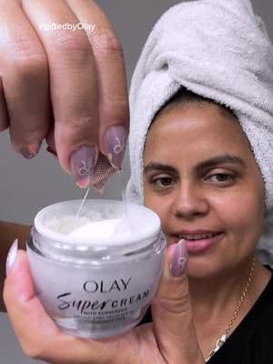 #giftedbyOlay Some days the seven-step routine is not happening. I get home at eleven at night and the choice is between doing everything or doing nothing. On those days, two products stay. Olay Super Cream is moisturizer and broad spectrum SPF 30 in the same step. Ultra lightweight, doesn’t go greasy, and it disappears without leaving a white cast on my skin — which was always my reason for skipping sunscreen in the first place. And the Super Serum, because it’s five actives in one bottle: niacinamide, vitamin C, vitamin E, collagen peptide and AHA. One step instead of four. A minimal routine isn’t an abandoned routine. It’s knowing what stays. @Olay Skin Care