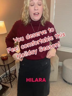 Halara Midi corduroy skirt. On sale and free shipping. Enjoy the stretch and comfort of looking this good while enjoying yourself. You deserve that! #tiktokshopholidayhaul #holidaycountdown #fashiontiktok #skirt #christmas