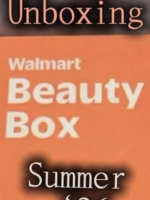 #AD Unboxing the Summer 2026 Walmart Beauty Box. It’s a quarterly subscription for just $9 and it doesn’t disappoint! I’