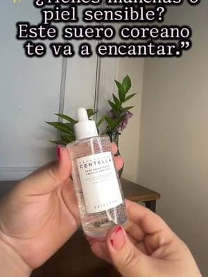Suero con centella asiática pura 🌿💧 Ilumina, hidrata y deja la piel glowy sin irritar ✨ Lo encuentras arriba de mi nombre 💕 #SKIN1004 #tiktokshopcreatorpicks #tiktokshop #koreanskincare #centella