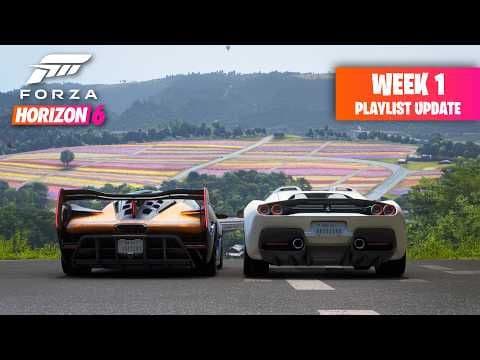 UNLOCKING RARE CARS! New Forza Horizon 6 Update Festival Playlist