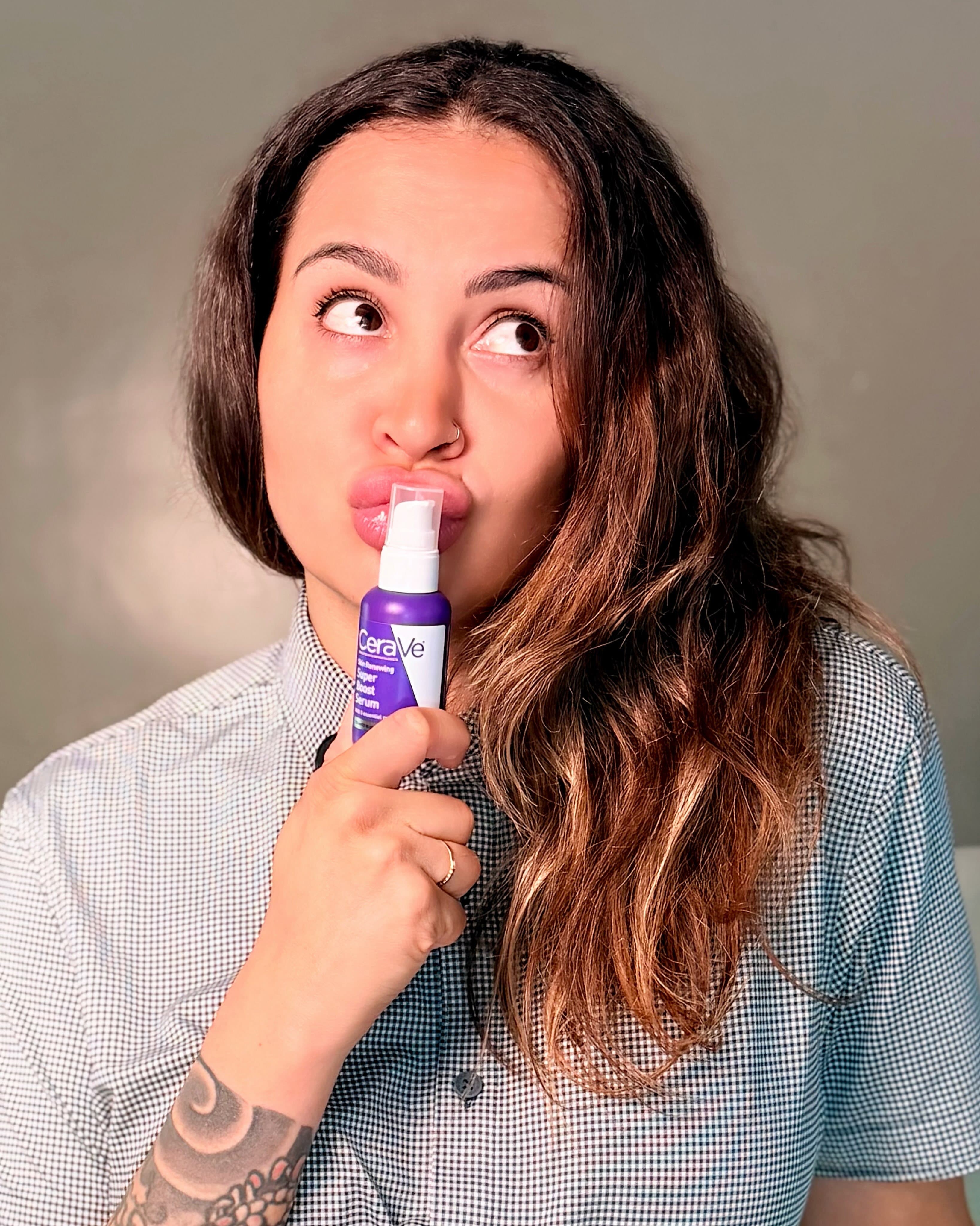 Cerave has been part of my family skin care routine for years now and I love all about it , but there is one special det